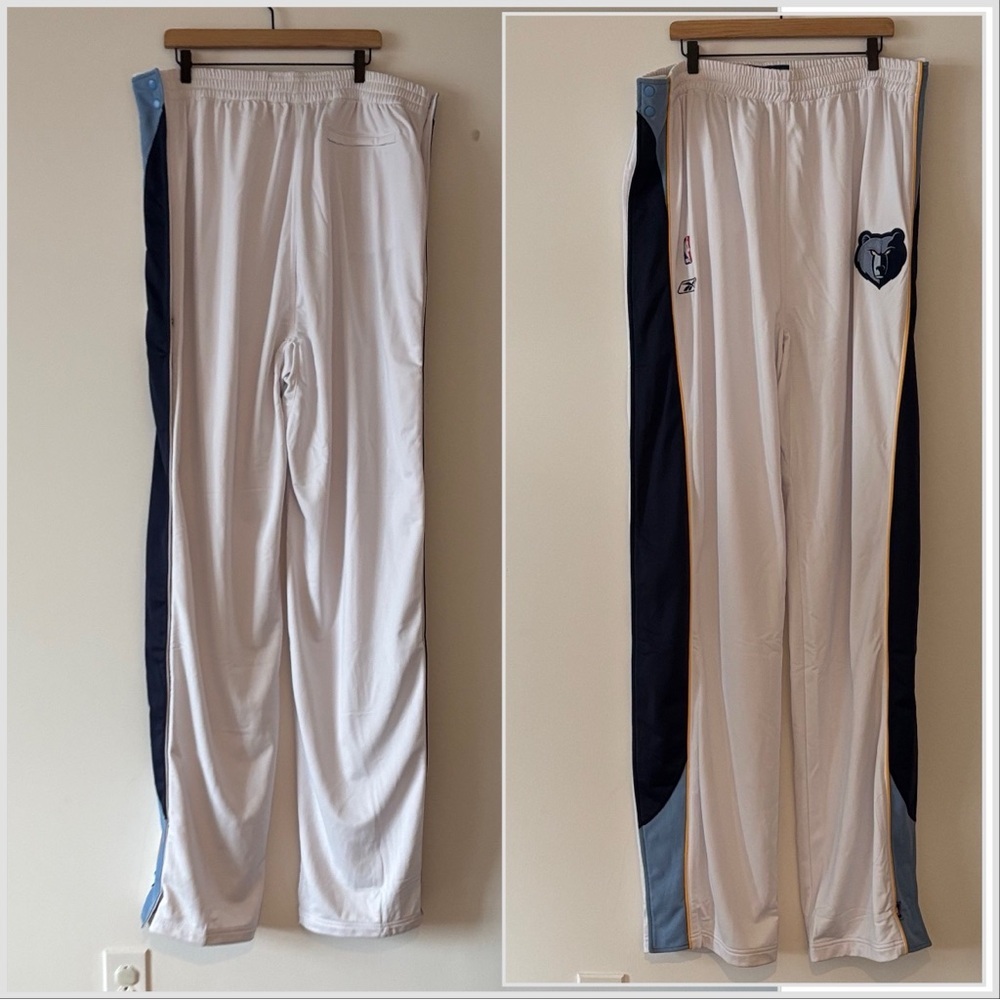 NBA Reebok Memphis Grizzlies pants. Size 3XL‎ TALL +8”